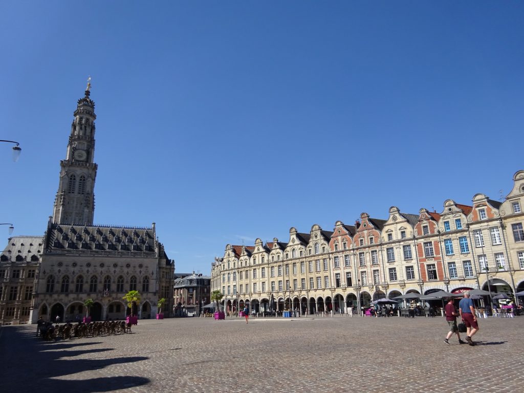 Arras capital of Pas-de-Calais