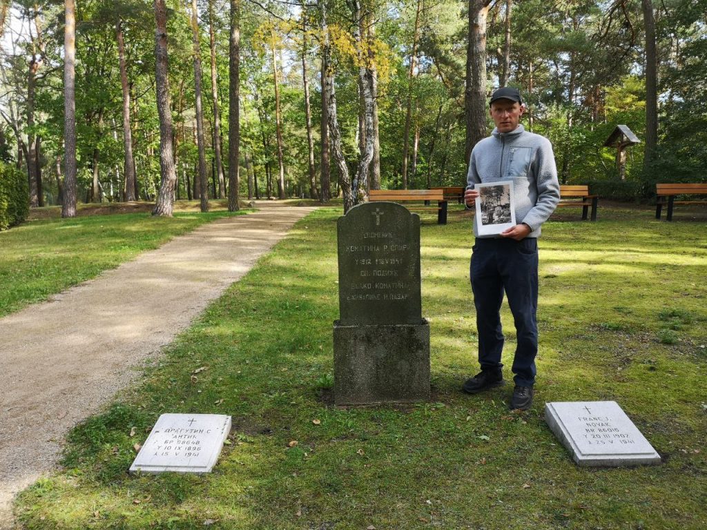 gravestone spiro komatina stalag III a