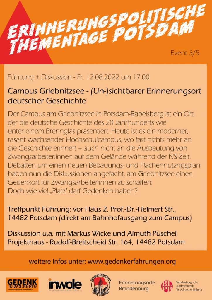 Campus Griebnitzsee Geschichte