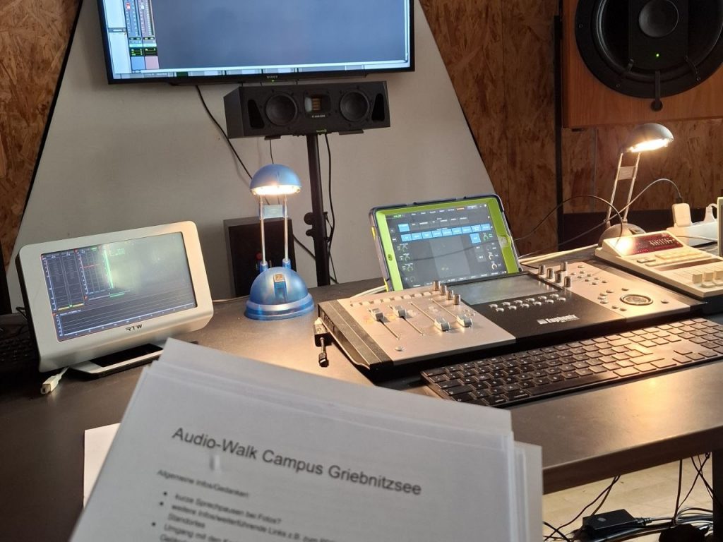 Studio Aufnahme Campus Griebnitzsee