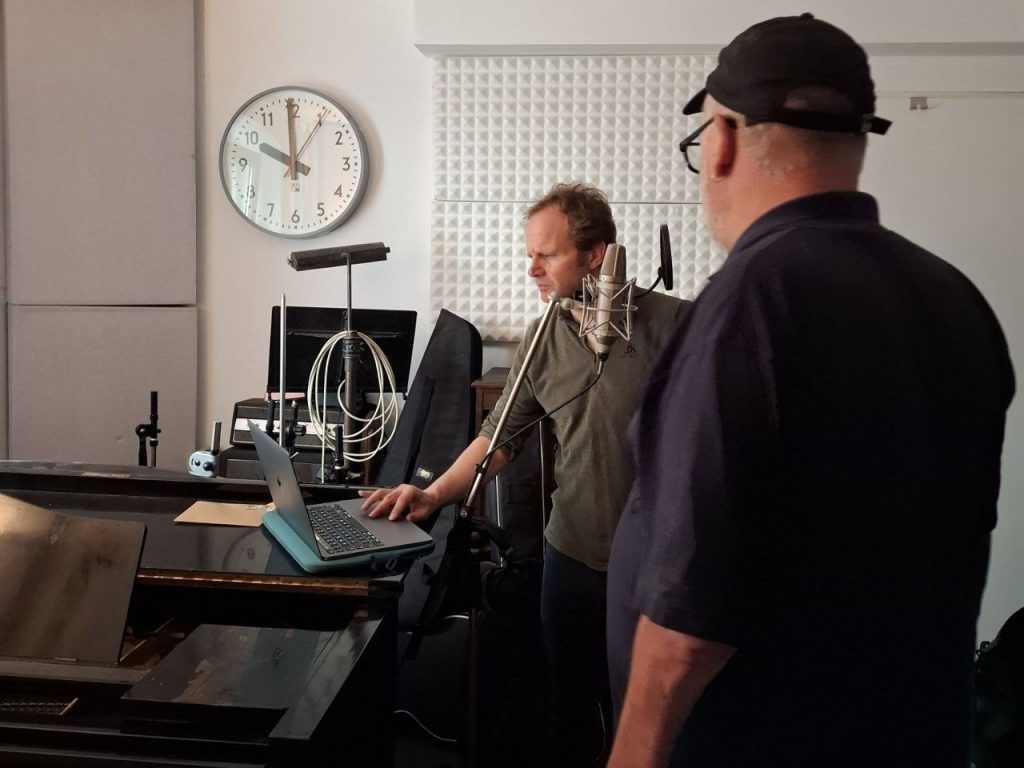 Studio Aufnahme Audiowalk Campus Griebnitzsee