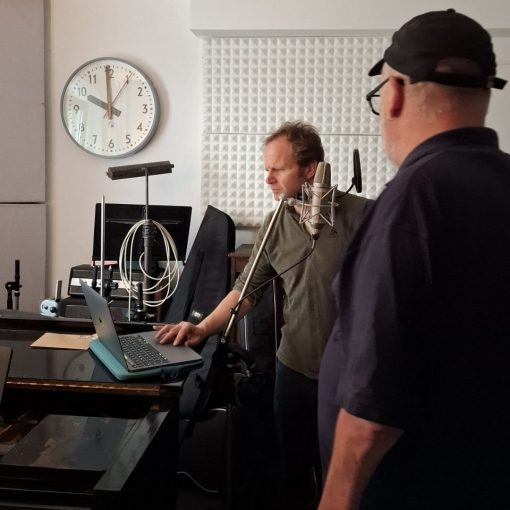 Studio Aufnahme Audiowalk Campus Griebnitzsee